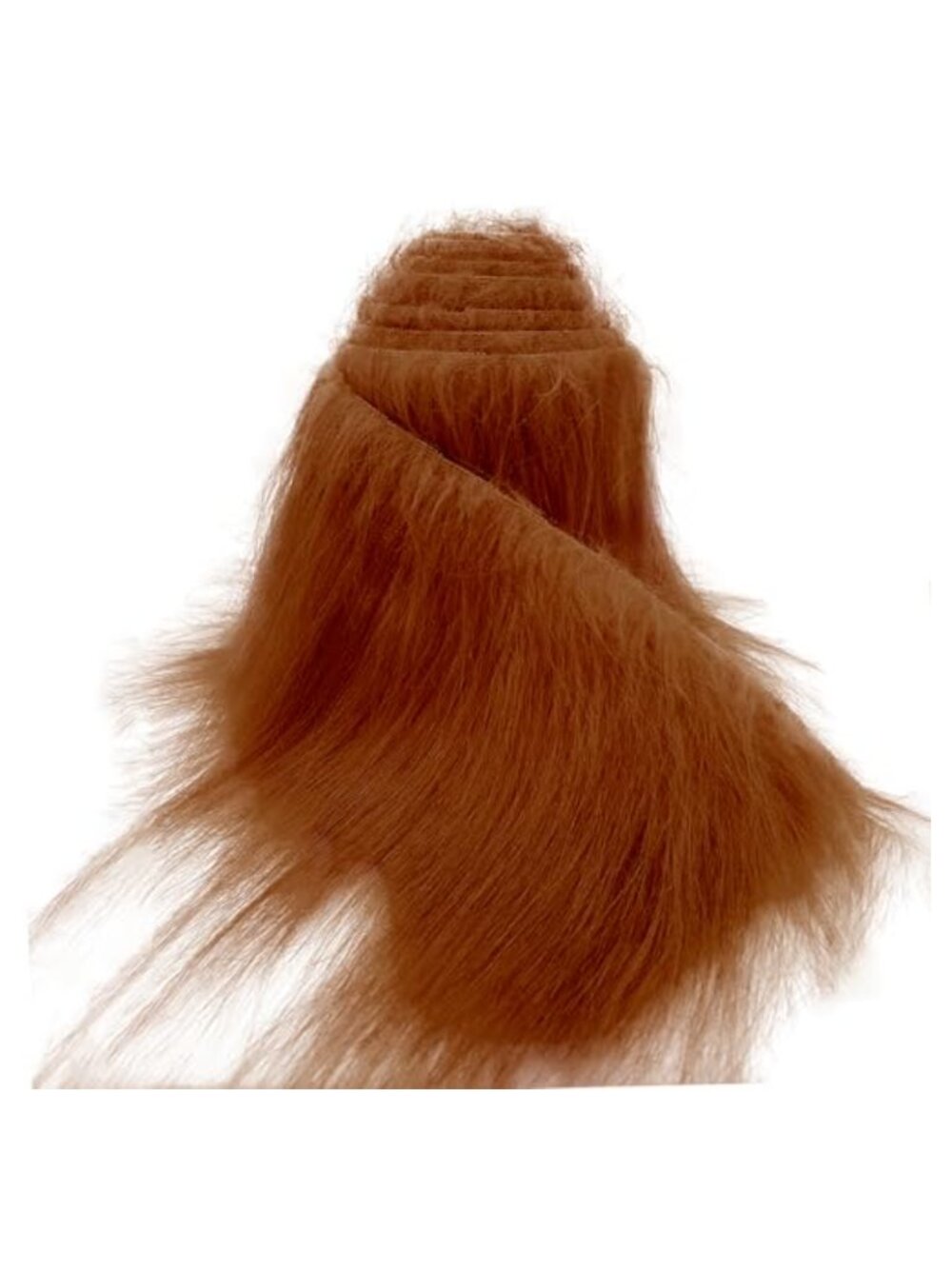 Faux Fur Fabric Strips 2in x 60in Acrylic Polyester Craft Plush for DIY Costume